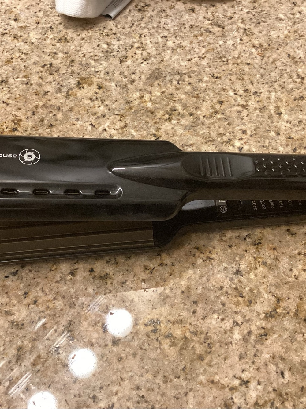 Black Hair Crimper - S House Professional Styling Tool